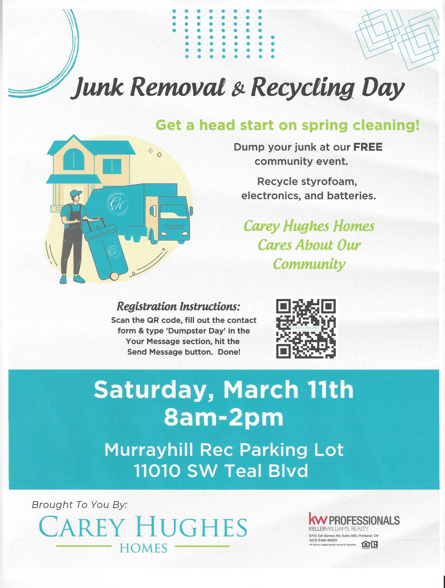 Murrayhill Recycle & Junk Removal Day!